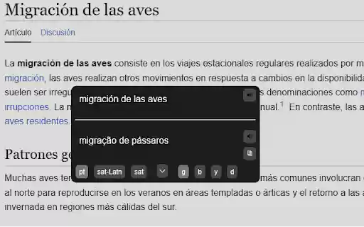 TWP Translate [BETA]  from Chrome web store to be run with OffiDocs Chromium online